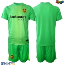 Otroški Nogometni dresi Inter Milan Vratar Tretji 2025-26 Kratek Rokav (+ Kratke hlače)